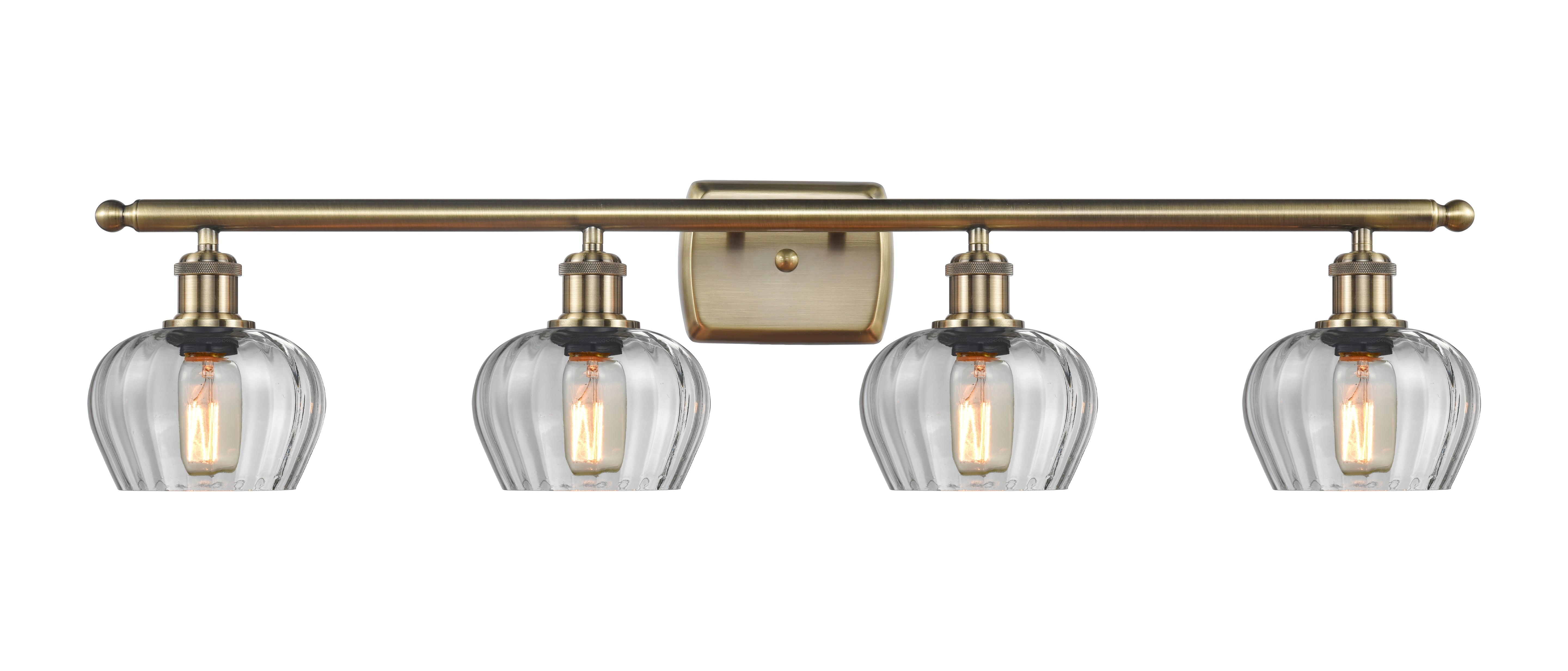 Ballston Bath Vanity Light Brass Steel