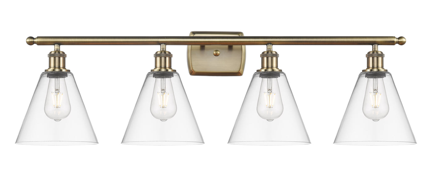 Ballston Bath Vanity Light Cast Brass Finish