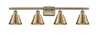 Ballston Industrial, Farmhouse, Restoration-Vintage Smithfield Bath Vanity Light