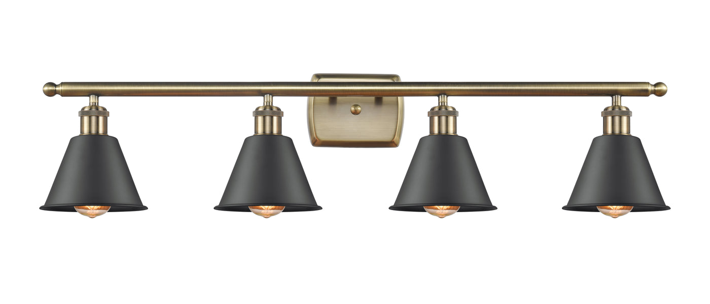 Ballston Industrial, Farmhouse, Restoration-Vintage Smithfield Bath Vanity Light