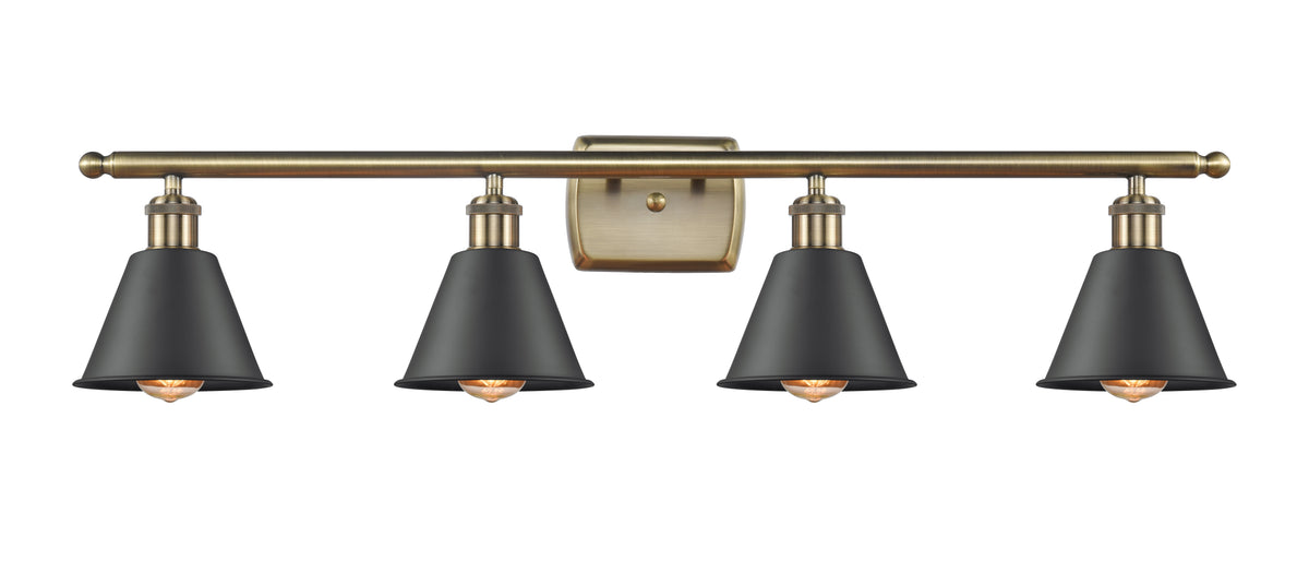 Smithfield 37-Inch 4-Light Bath Vanity Light with LED Bulbs