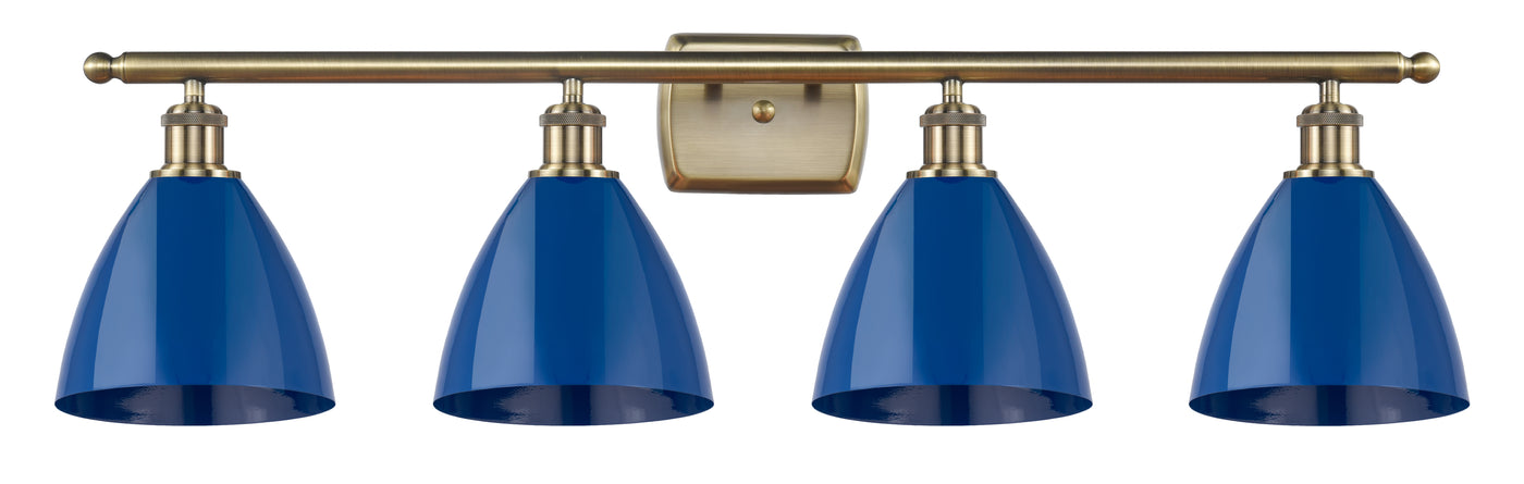 Ballston Industrial, Farmhouse, Restoration-Vintage Plymouth Bath Vanity Light