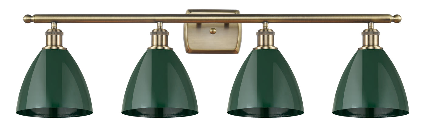 Ballston Industrial, Farmhouse, Restoration-Vintage Plymouth Bath Vanity Light