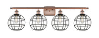 Ballston Industrial, Farmhouse, Restoration-Vintage, Traditional, Transitional  Muselet Bath Vanity Light