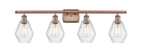 Cindyrella 36-Inch 4-Light Bath Vanity Light with LED Bulbs