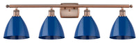 Ballston Industrial, Farmhouse, Restoration-Vintage Plymouth Bath Vanity Light