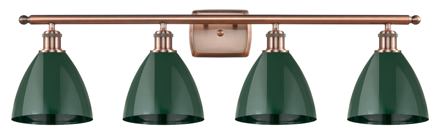 Ballston Industrial, Farmhouse, Restoration-Vintage Plymouth Bath Vanity Light