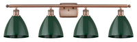 Ballston Industrial, Farmhouse, Restoration-Vintage Plymouth Bath Vanity Light