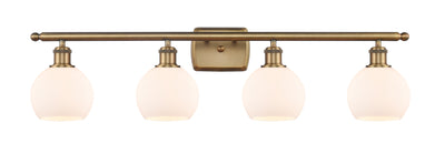 Ballston Vanity Light Cast Brass Finish
