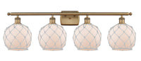 Ballston Bath Vanity Light Cast Brass 38 Inch