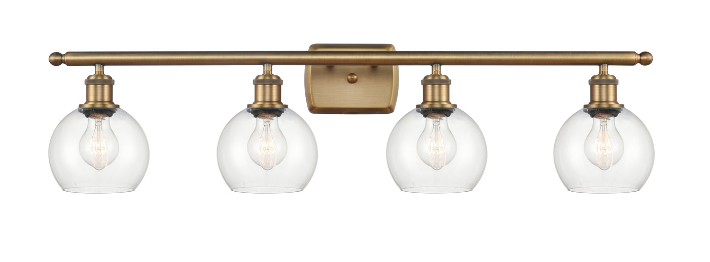 Ballston Vanity Light Cast Brass Finish