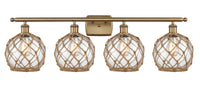 Ballston Bath Vanity Light Cast Brass 38 Inch