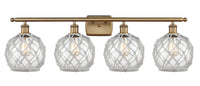 Ballston Bath Vanity Light Cast Brass Finish