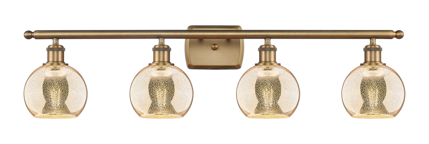 Ballston Vanity Light Cast Brass Finish