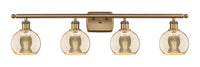 Ballston Vanity Light Cast Brass Finish