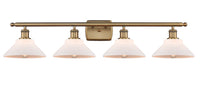 Ballston Bath Vanity Light Cast Brass 38 Inch