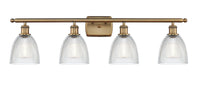 Ballston Bath Vanity Light Cast Brass Finish