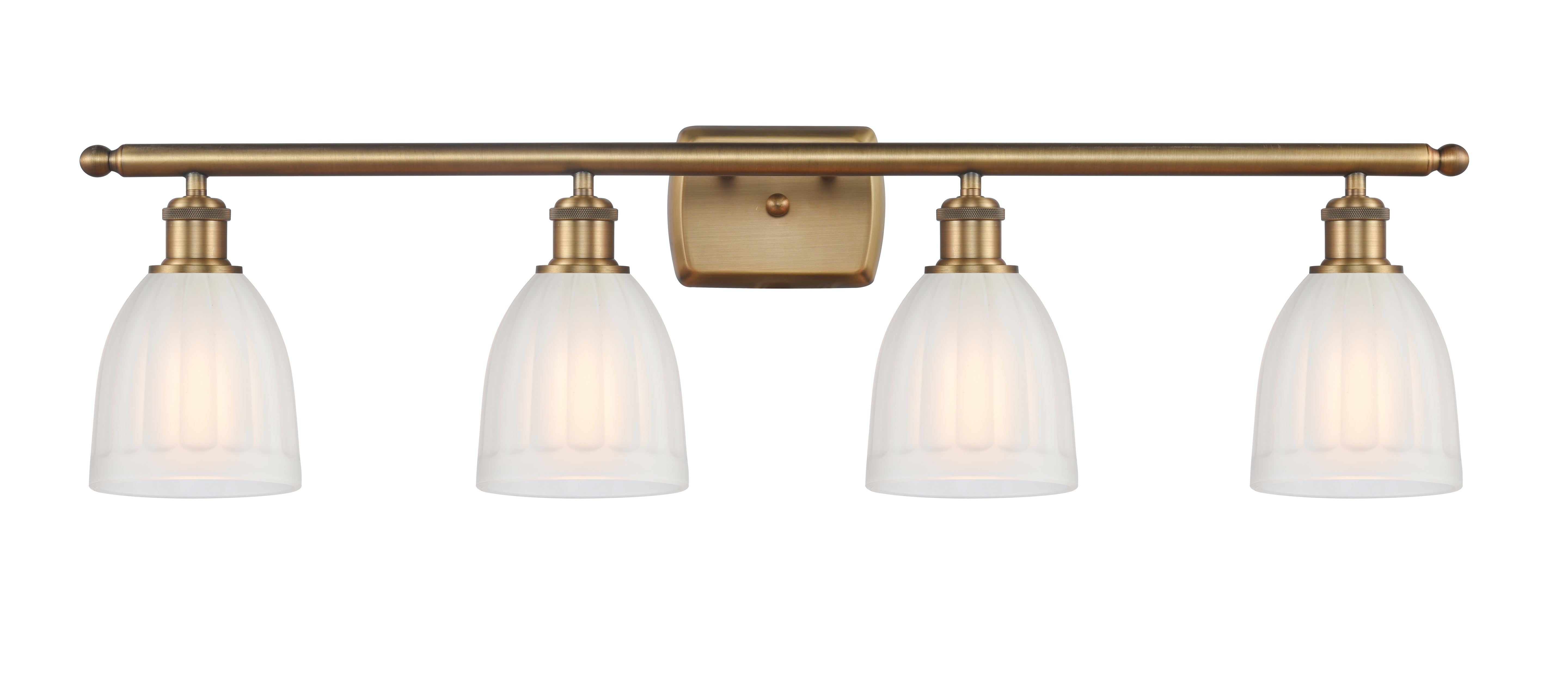 Ballston Bath Vanity Light Cast Brass Finish