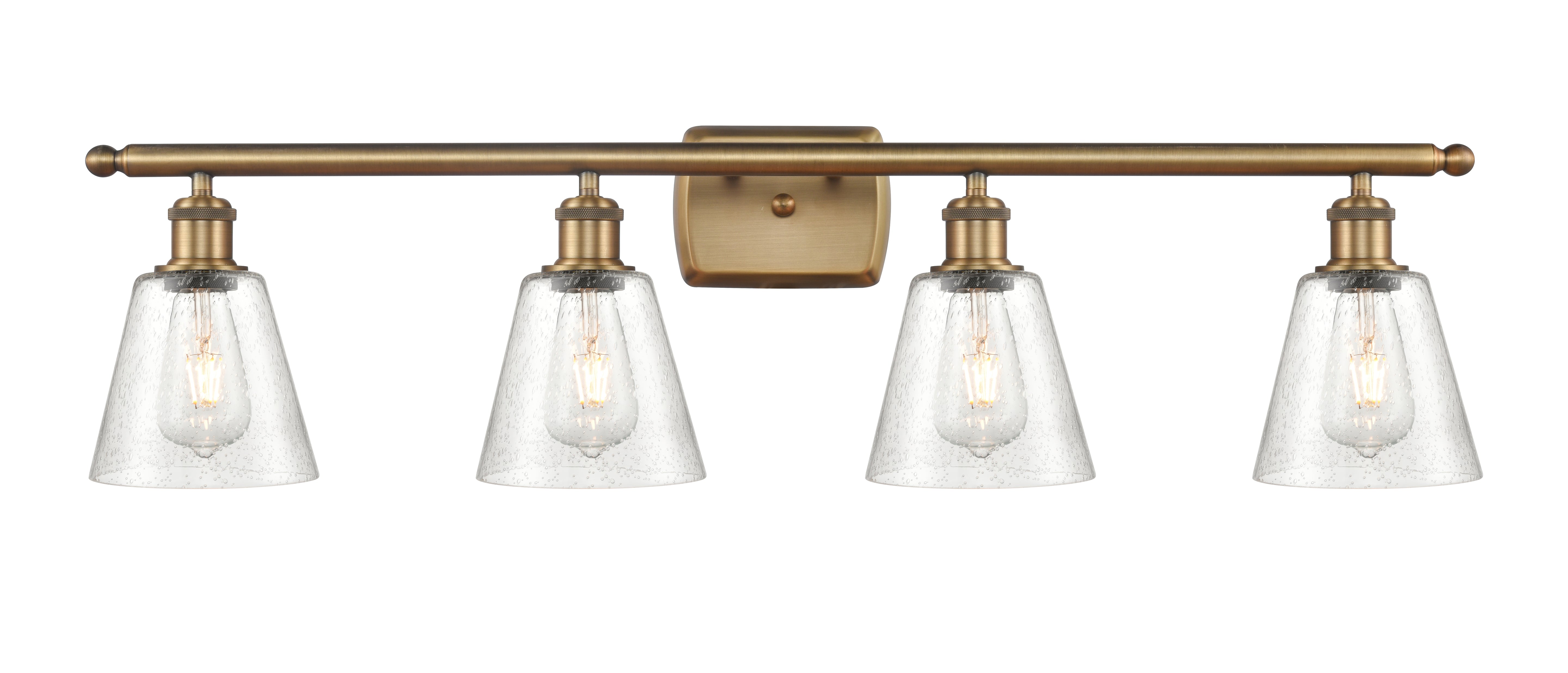 Ballston Bath Vanity Light Cast Brass Finish