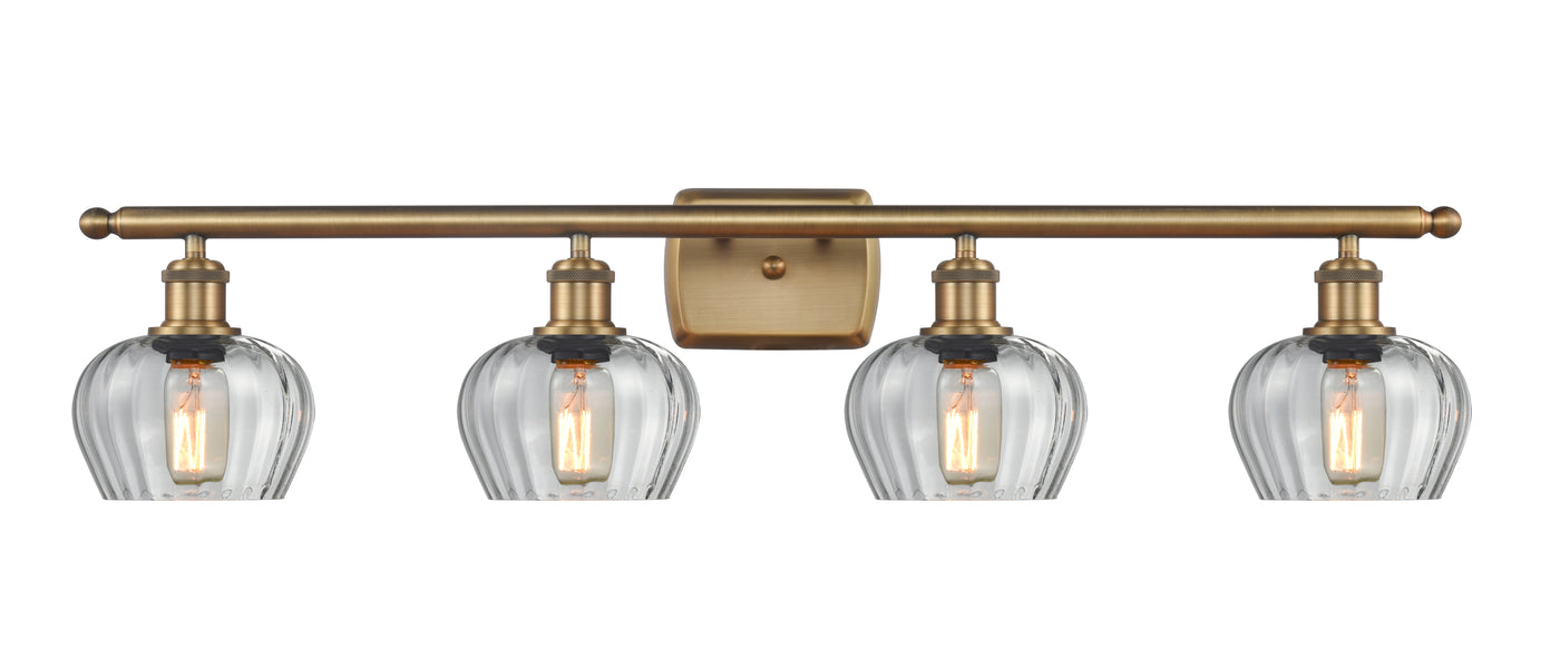 Ballston Bath Vanity Light Brass Steel