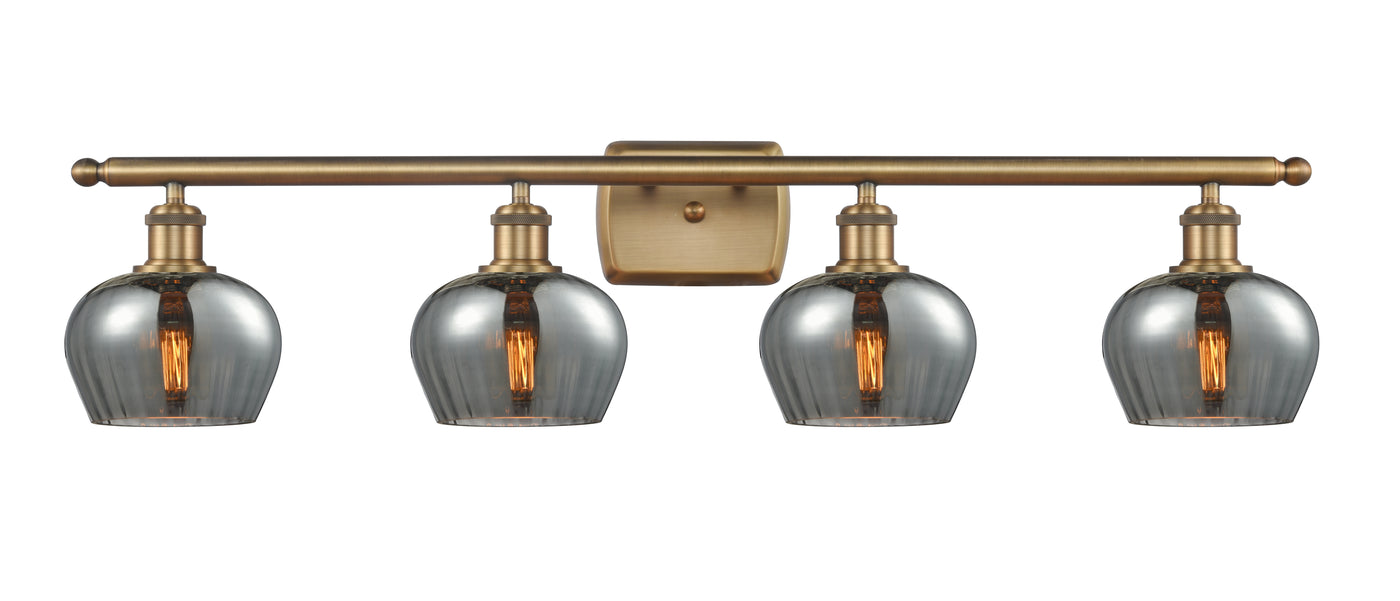 Ballston Bath Vanity Light Brass Steel