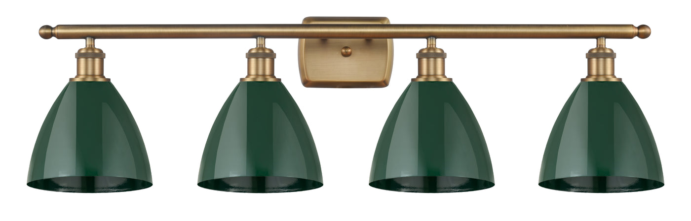 Ballston Industrial, Farmhouse, Restoration-Vintage Plymouth Bath Vanity Light