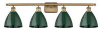 Ballston Industrial, Farmhouse, Restoration-Vintage Plymouth Bath Vanity Light