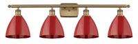 Ballston Industrial, Farmhouse, Restoration-Vintage Plymouth Bath Vanity Light