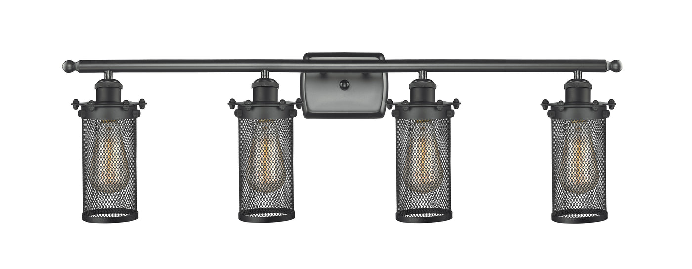 Austere Modern Contempo, Industrial, Restoration-Vintage Bleecker Bath Vanity Light