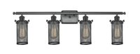 Austere Modern Contempo, Industrial, Restoration-Vintage Bleecker Bath Vanity Light