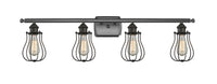 Austere Modern Contempo, Industrial, Restoration-Vintage Bleecker Bath Vanity Light