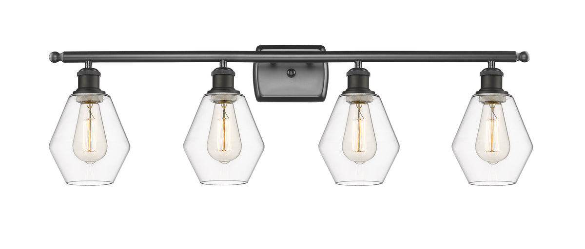 Cindyrella 36-Inch 4-Light Bath Vanity Light with LED Bulbs
