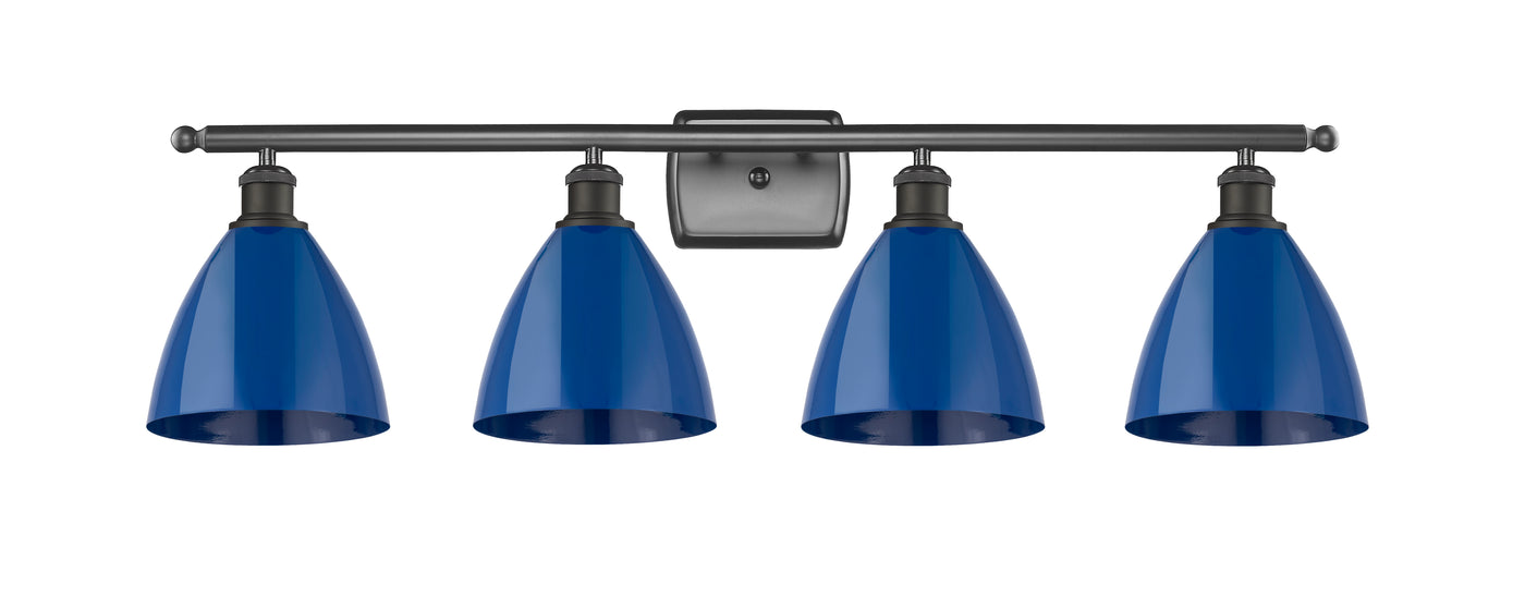 Ballston Industrial, Farmhouse, Restoration-Vintage Plymouth Bath Vanity Light