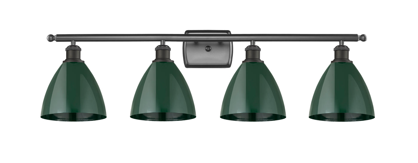 Ballston Industrial, Farmhouse, Restoration-Vintage Plymouth Bath Vanity Light