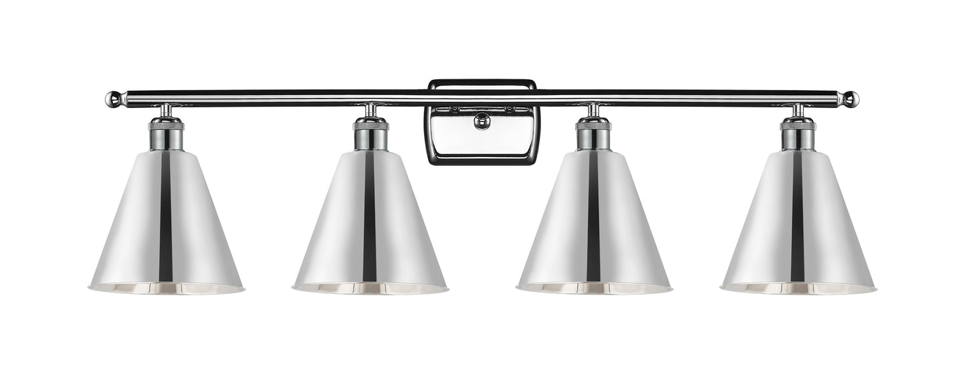 Ballston Industrial, Farmhouse, Restoration-Vintage Berkshire Metal Bath Vanity Light