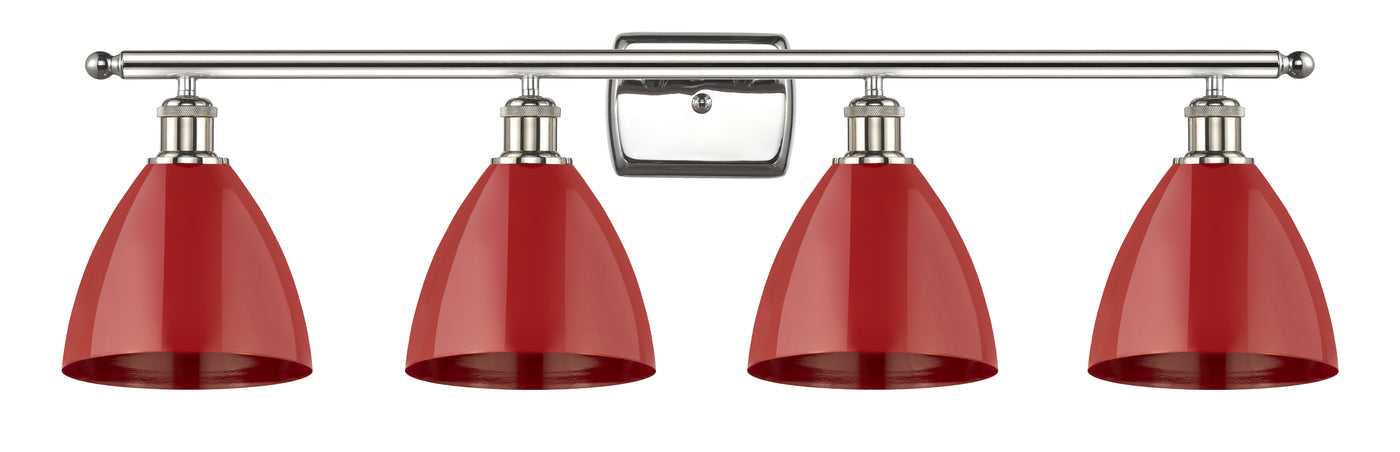 Ballston Industrial, Farmhouse, Restoration-Vintage Plymouth Bath Vanity Light