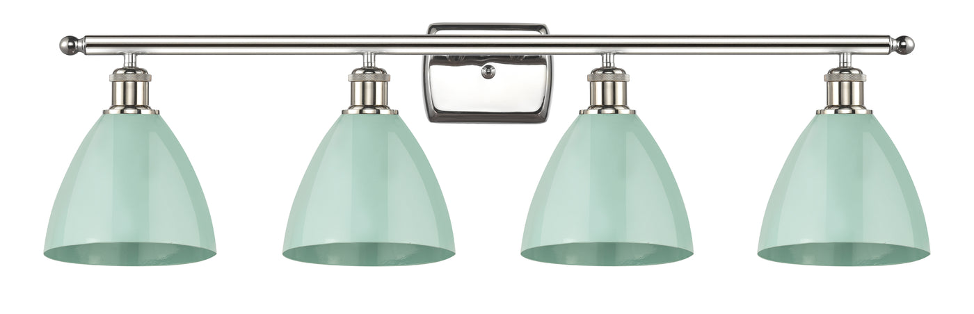 Ballston Industrial, Farmhouse, Restoration-Vintage Plymouth Bath Vanity Light