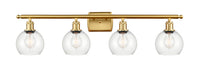 Ballston Vanity Light Cast Brass Finish