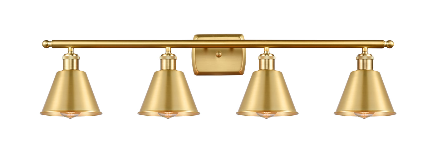 Ballston Industrial, Farmhouse, Restoration-Vintage Smithfield Bath Vanity Light