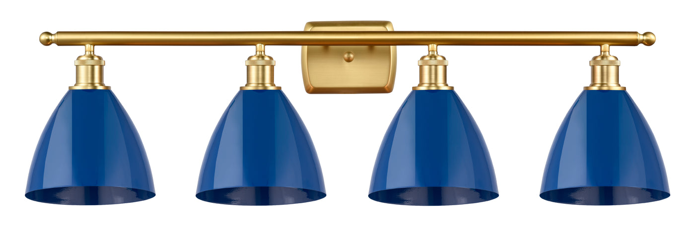 Ballston Industrial, Farmhouse, Restoration-Vintage Plymouth Bath Vanity Light