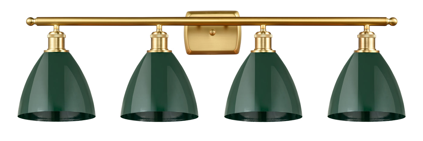 Ballston Industrial, Farmhouse, Restoration-Vintage Plymouth Bath Vanity Light
