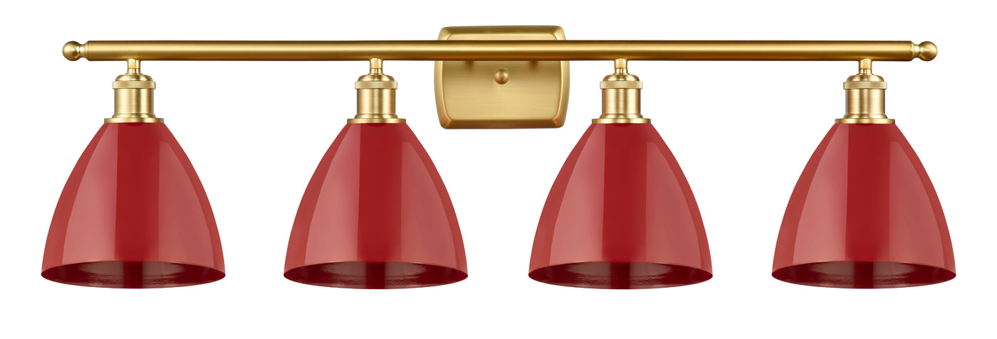 Ballston Industrial, Farmhouse, Restoration-Vintage Plymouth Bath Vanity Light