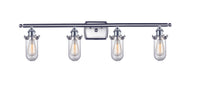 Austere Bath Vanity Light Cast Brass