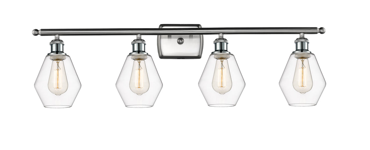Cindyrella 36-Inch 4-Light Bath Vanity Light with LED Bulbs