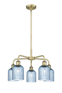 Ballston Chandelier Cast Brass Glass Steel