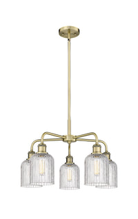 Ballston Chandelier Cast Brass Glass Steel