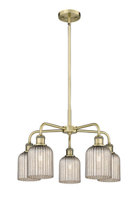 Ballston Chandelier Cast Brass Glass Steel