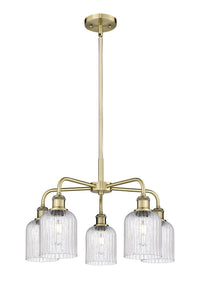 Ballston Chandelier Cast Brass Glass Steel