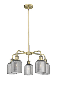 Ballston Chandelier Cast Brass Glass Steel
