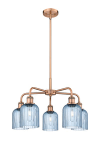 Ballston Chandelier Cast Brass Glass Steel